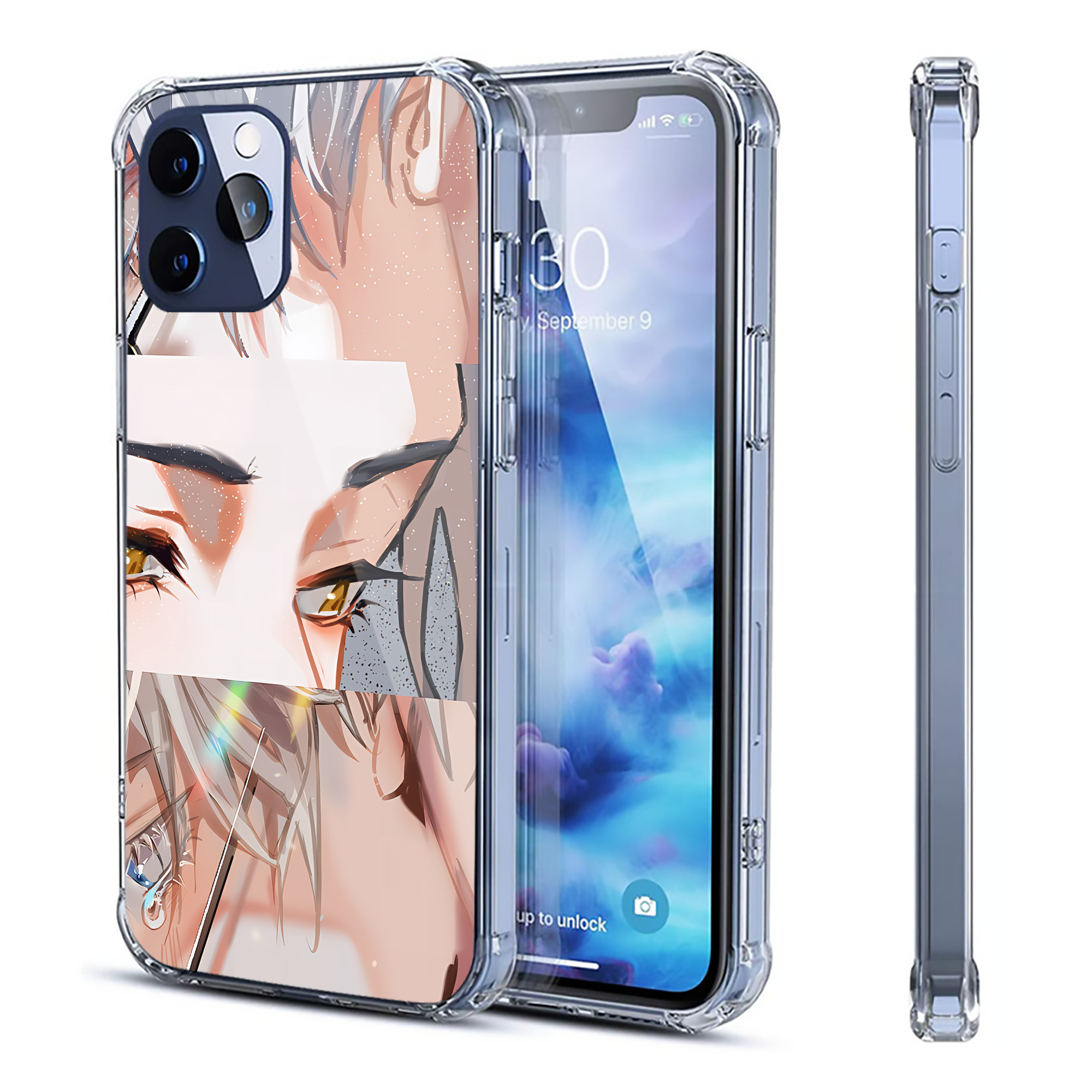 （画像用） SPY×FAMILY间谍家家酒 【iPhone 12シリーズ対応】透明スマホケース（クリアソフトケース）